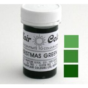 Πάστα Χρώμα Sugarflair Πράσινο Χριστουγέννων 25g