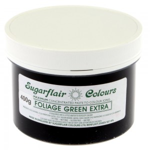 Πάστα Χρώμα Sugarflair Πράσινο Extra 400g