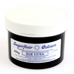 Πάστα Χρώμα Sugarflair Μπλε Extra 400g